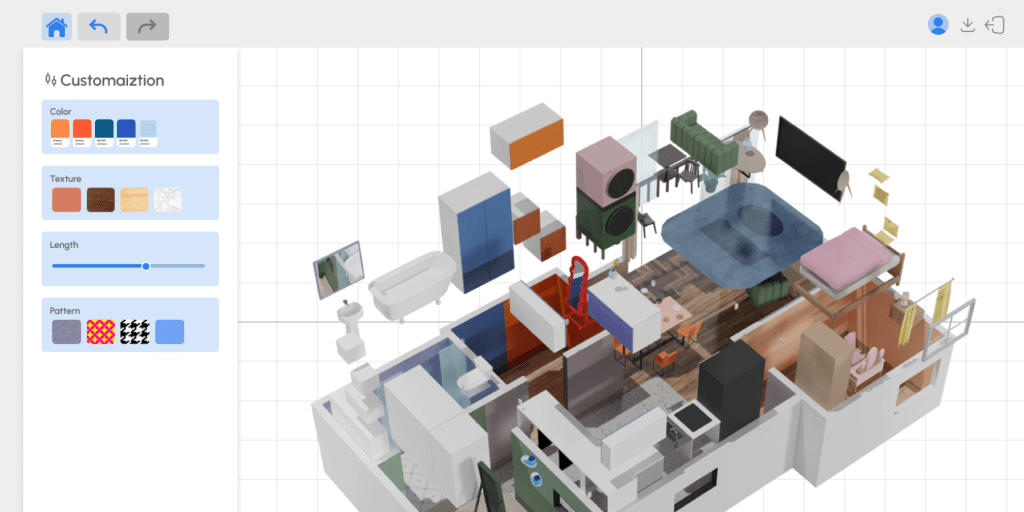 3D 인테리어 쇼룸